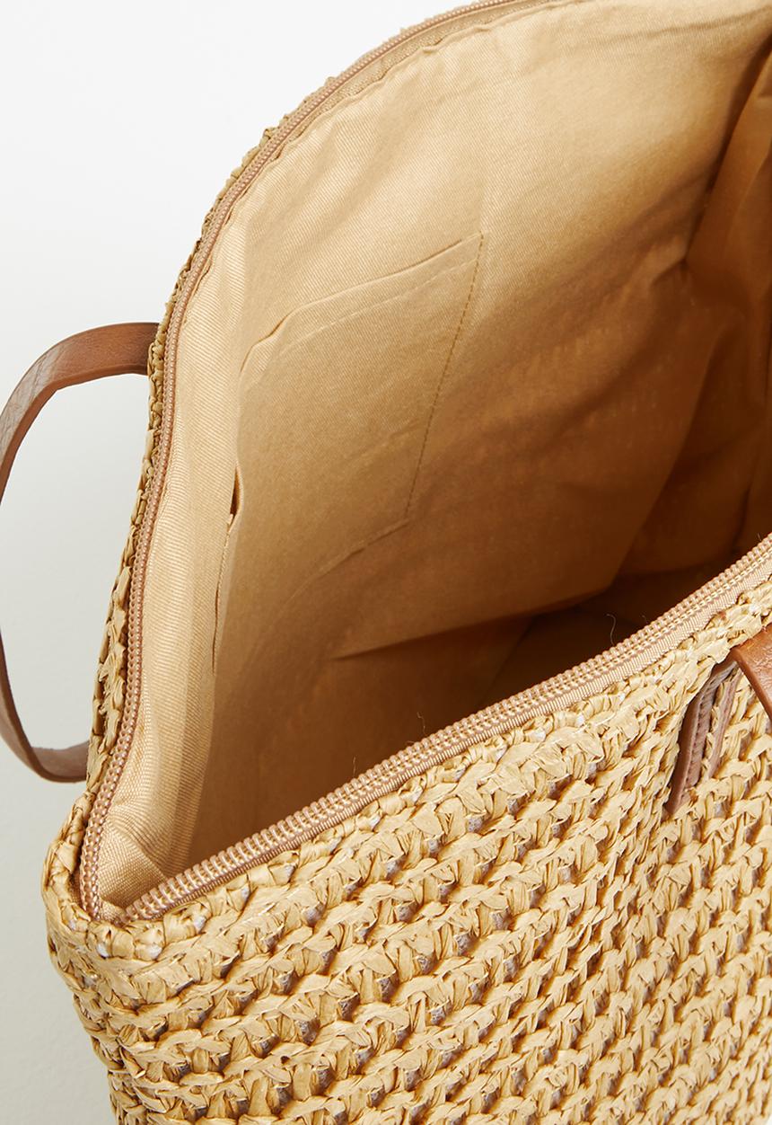 Superbalist - Izzy straw shopper - natural