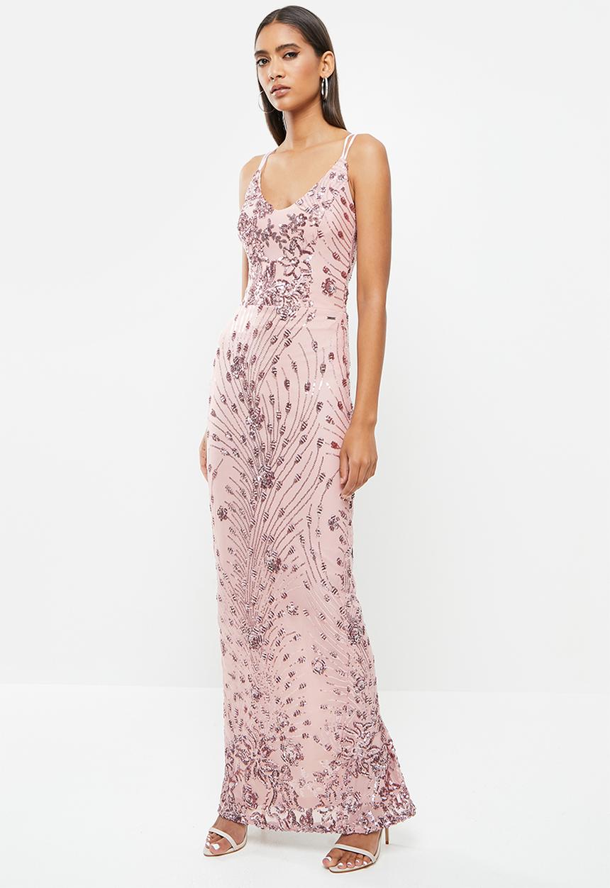 SISSY BOY - Strappy maxi dress - pink