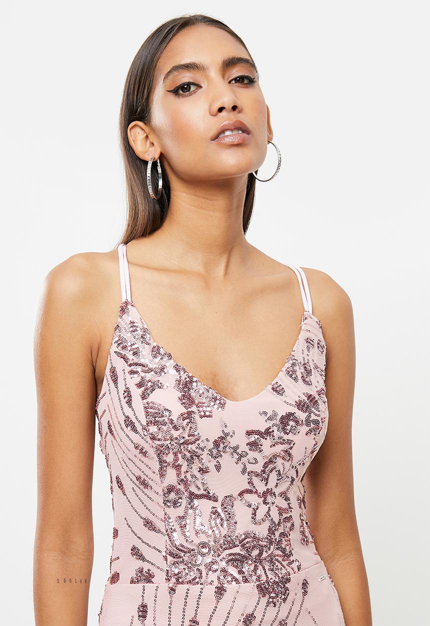 SISSY BOY - Strappy maxi dress - pink