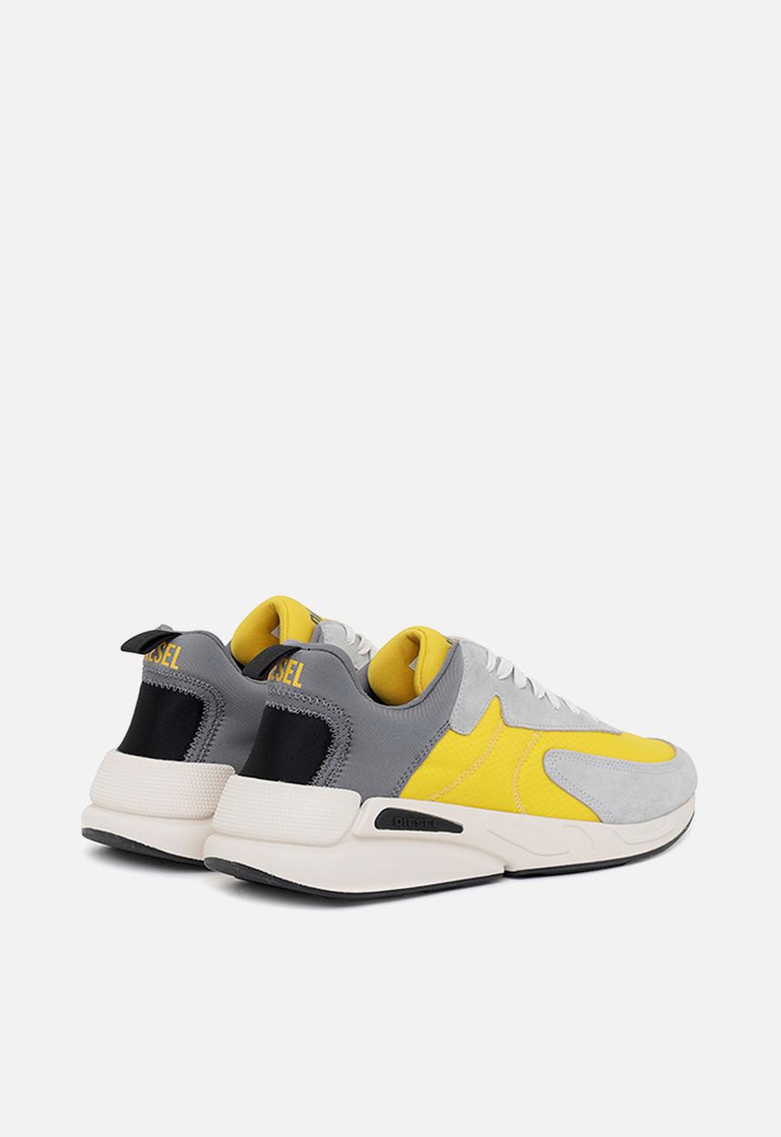 Diesel  - Serendipity s-serendipity low cut sneakers - grey & yellow 