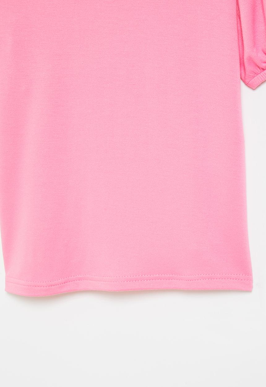 Me&B - Mommy & me puff sleeve tee - pink