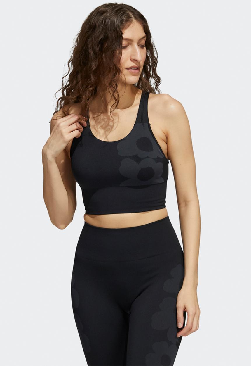 adidas Performance - Marimekko seamless bra - black