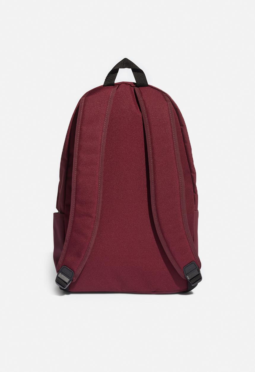 adidas Performance - Classic badge of sport 3-stripes backpack - burgundy 