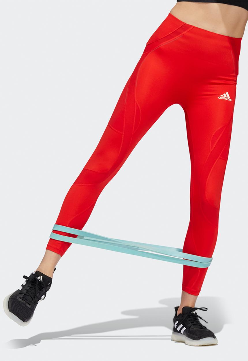 adidas Performance - Tlrd 7/8 lux tights - vivid red