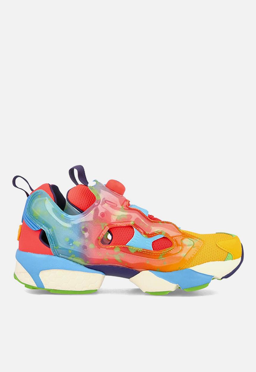 Reebok - Instapump fury og - retro yellow/neon cherry/blue blink