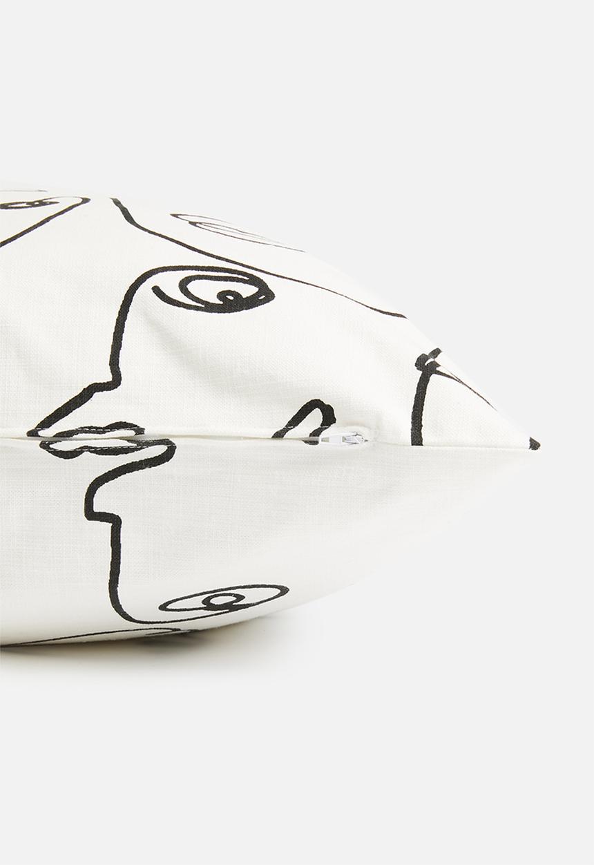 Sixth Floor - Mood cushion cover - black & white