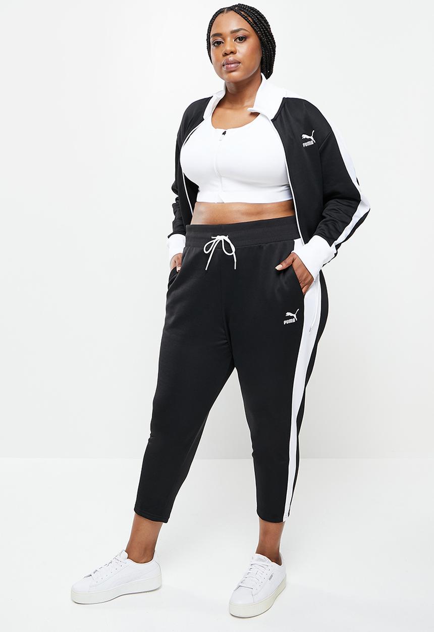 PUMA - Plus iconic t7 cigarette pants - puma black