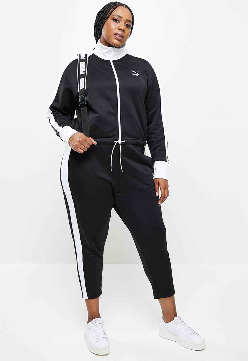 PUMA - Plus iconic t7 crop jacket - puma black