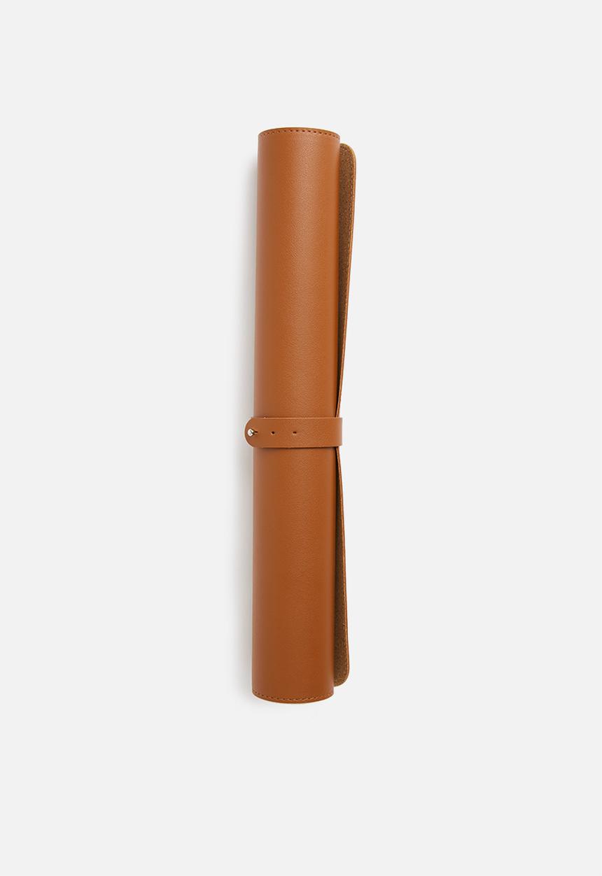 Tech Cult - Vegan leather cork desk pad - tan 