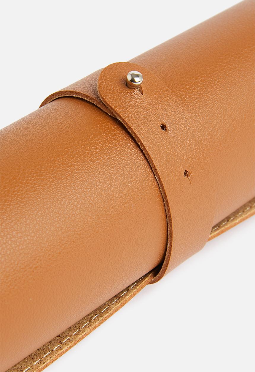 Tech Cult - Vegan leather cork desk pad - tan 