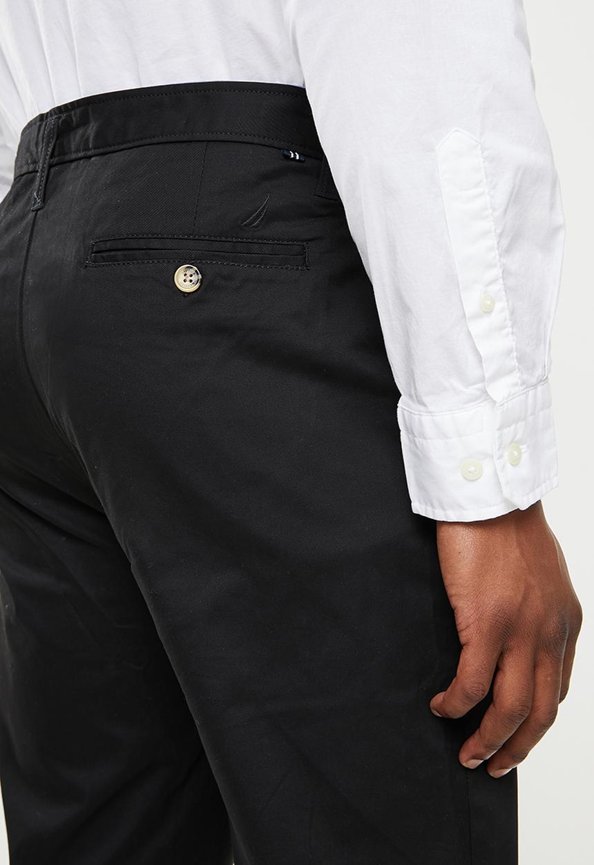 Nautica - P23055 beacon chino pant -  black