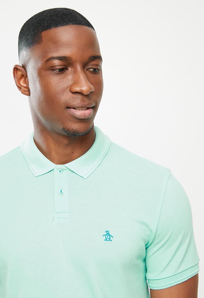 Original Penguin - Ripple polo - coppen blue heather