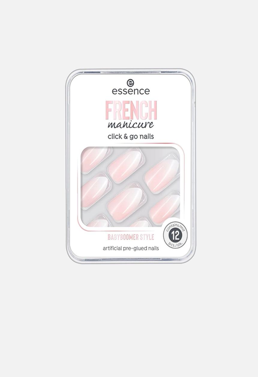 essence - French Manicure Click & Go Nails - Babyboomer Style