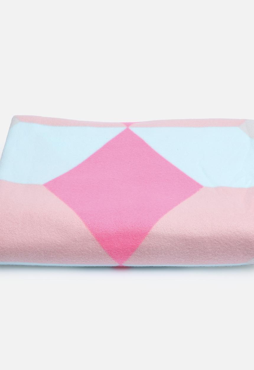 Present Time - Block fleece blanket 