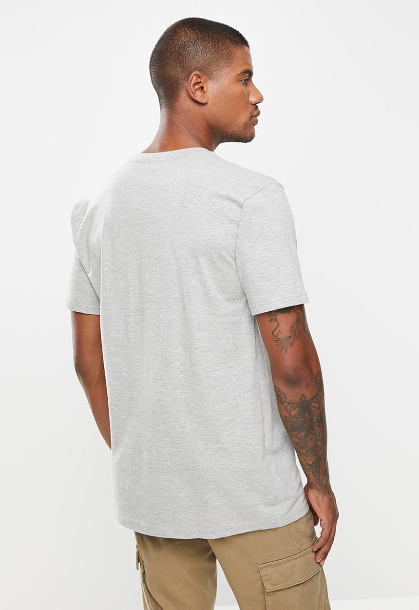 DC - Dc built up T-shirt - mid grey