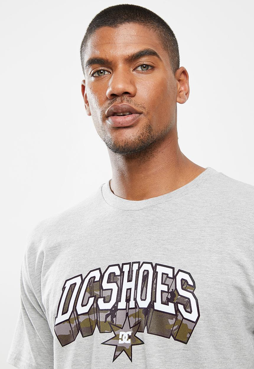 DC - Dc built up T-shirt - mid grey