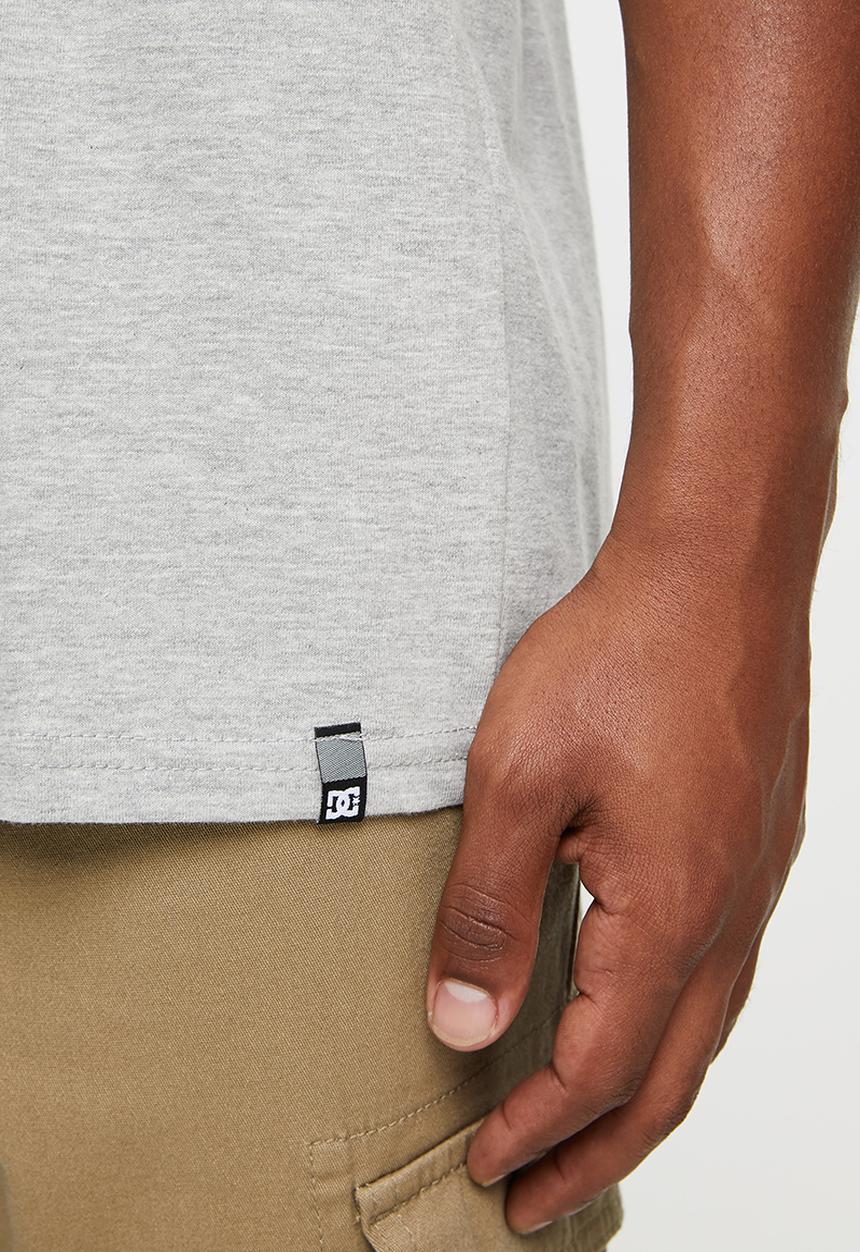 DC - Dc built up T-shirt - mid grey