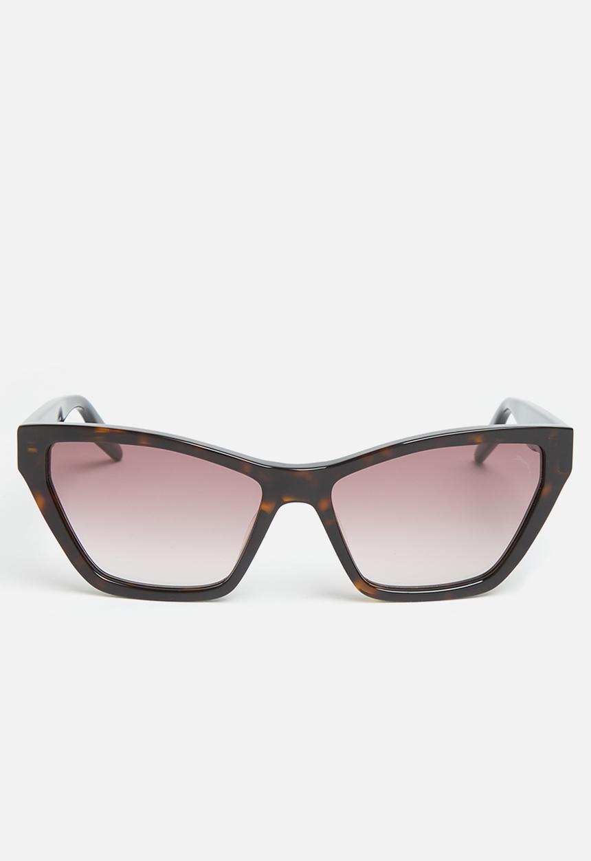 PUMA - Pu0314s-003 57 sunglasses acetate - black & red 