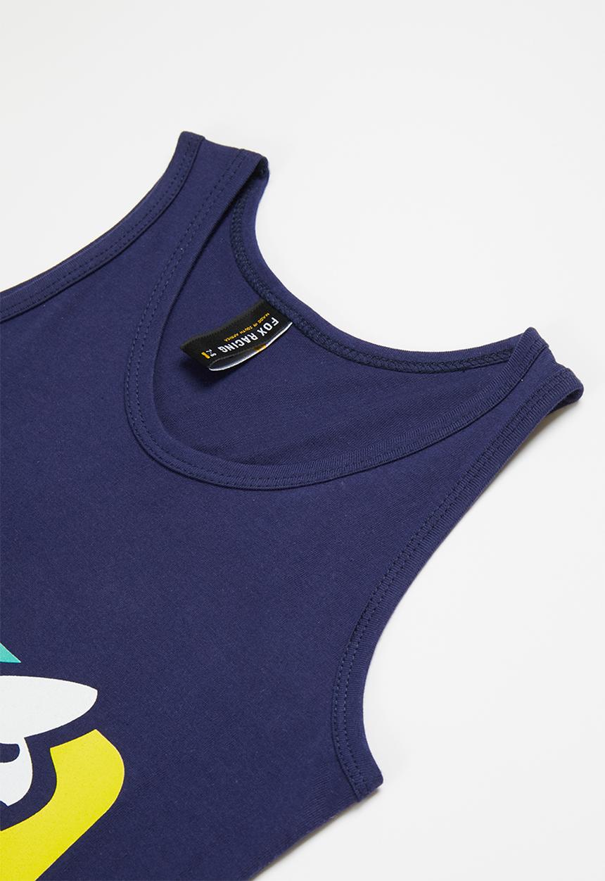 Fox - Mirer block tank - navy