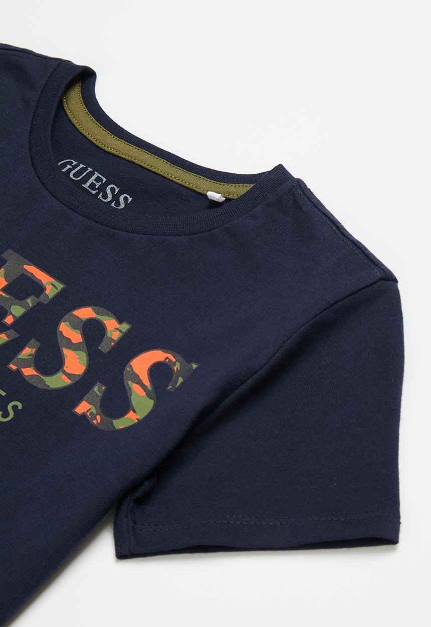 GUESS - Guess crew tee - navy