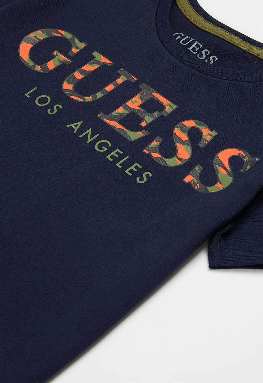 GUESS - Guess crew tee - navy