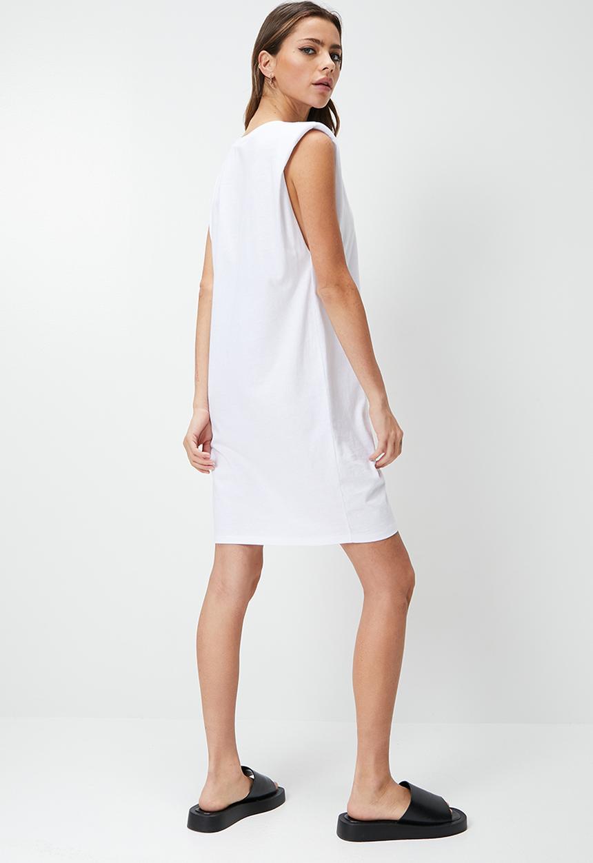 Blake - Muscle dress - white
