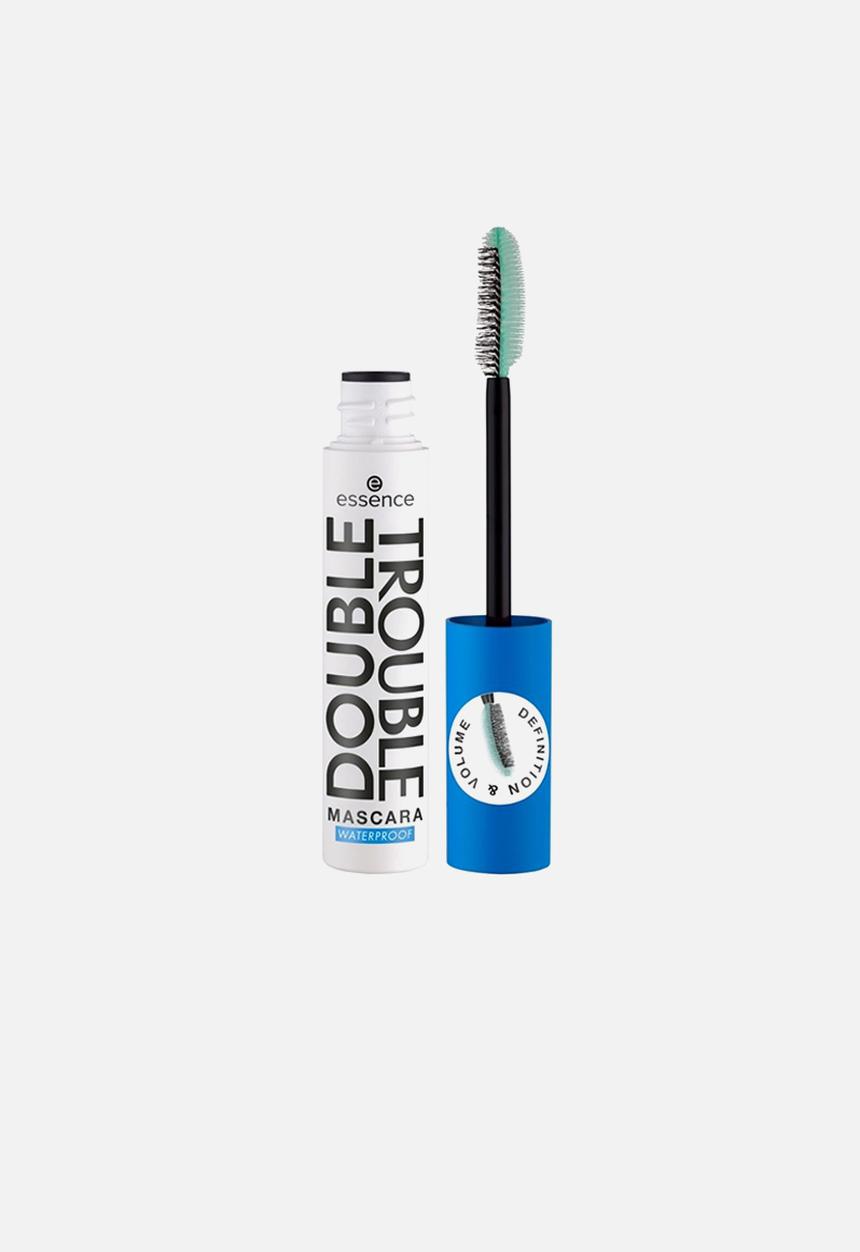 essence - Double Trouble Mascara Waterproof - Extra Black