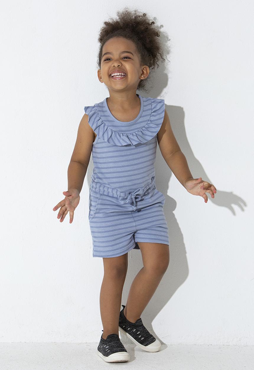 Flyersunion - Short jumpsuit - blue