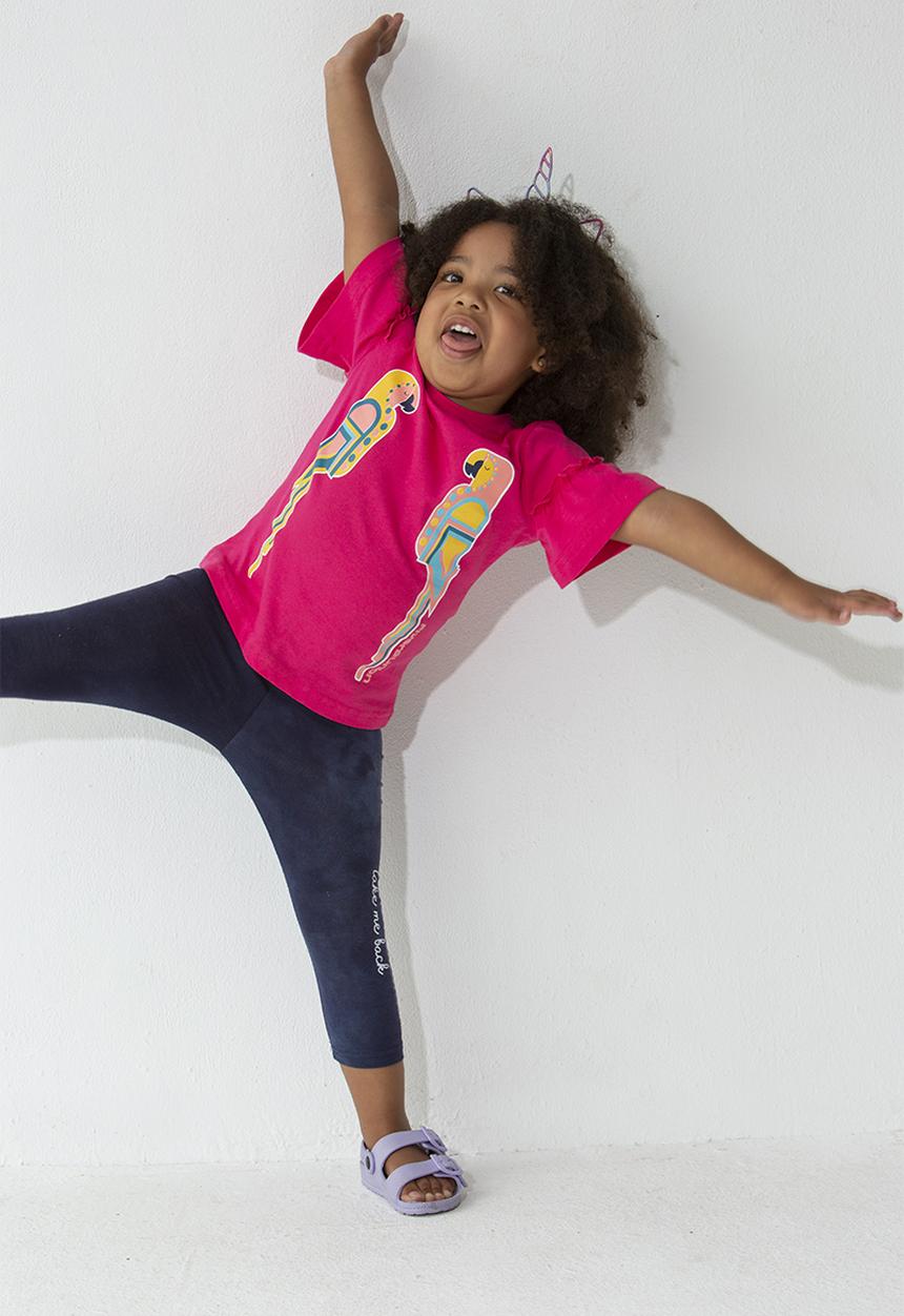 Flyersunion - Fashion tee - raspberry