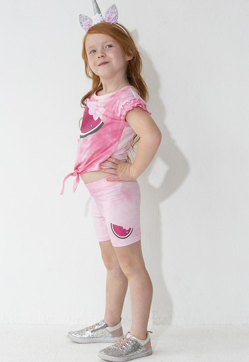 Flyersunion - Biker cycle tights - pink spectra