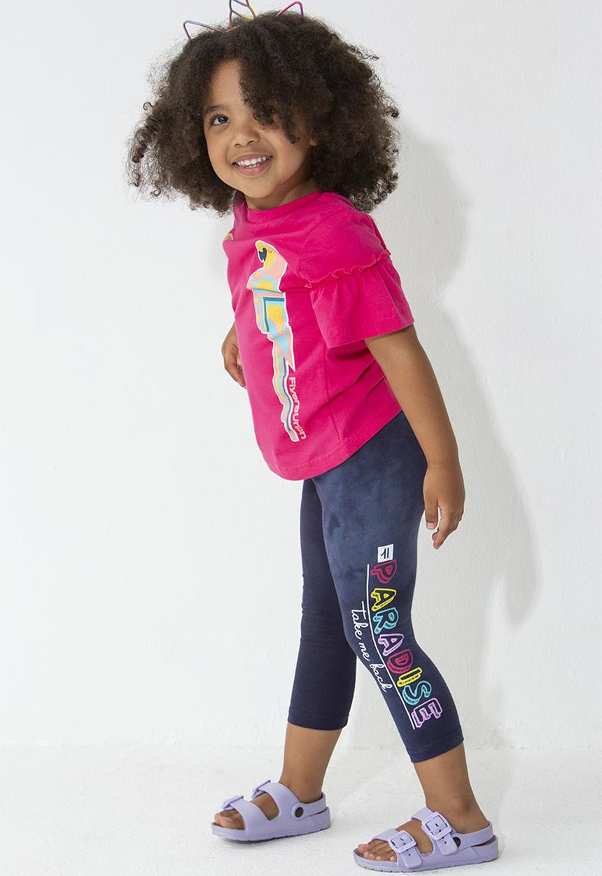 Flyersunion - Capri legging - navy spectra