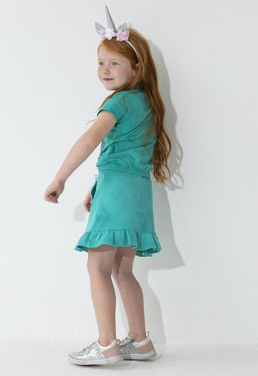 Flyersunion - Frill skirt - mint spectra