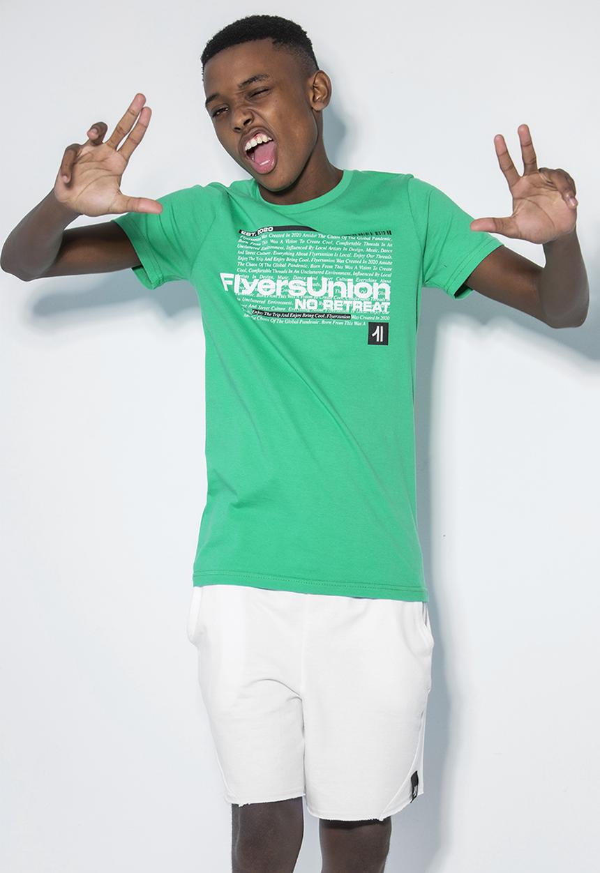 Flyersunion - Short sleeve tee - green