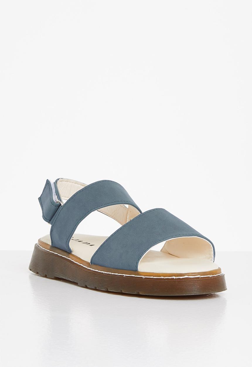 Jada - Double strap slingback sandal - indigo