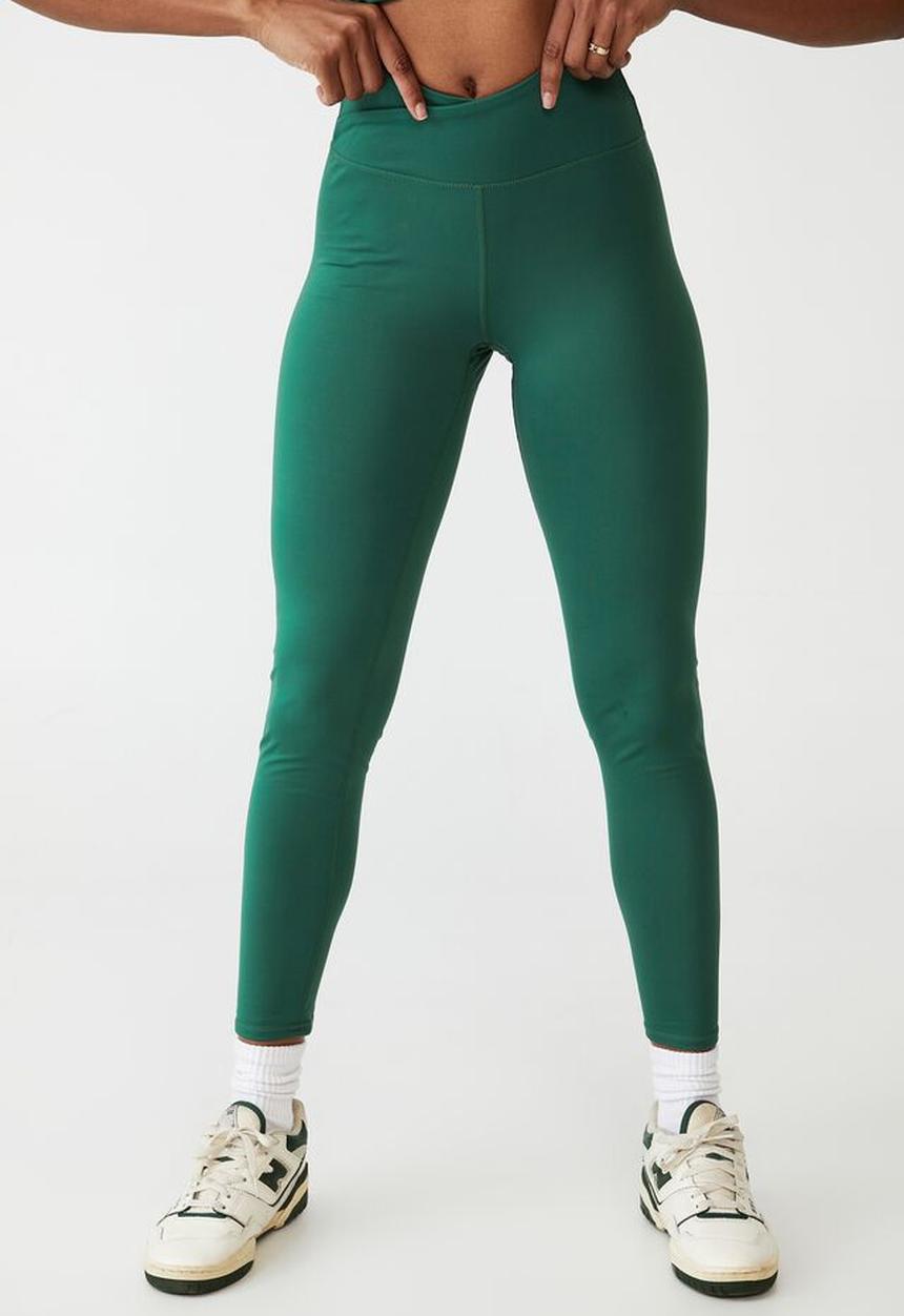 Cotton On - Ultra soft movement full length tight - verdent green