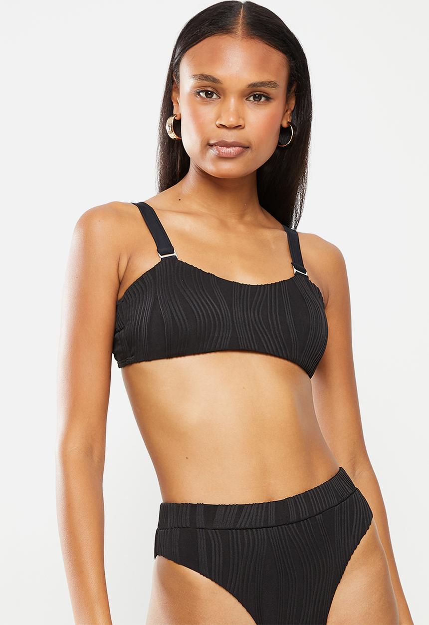 Bacon Bikinis - Bandeau top - black
