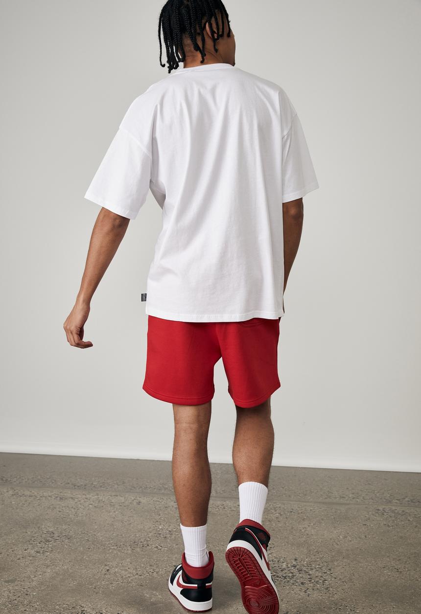 Factorie - Lcn coca cola track short - red 