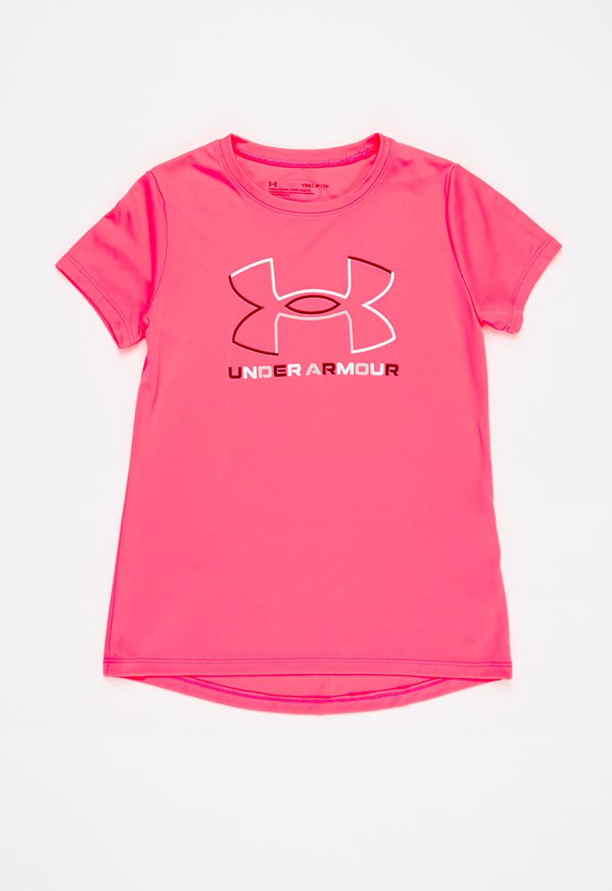 Under Armour - Ua tech bl solid body short sleeve - pink