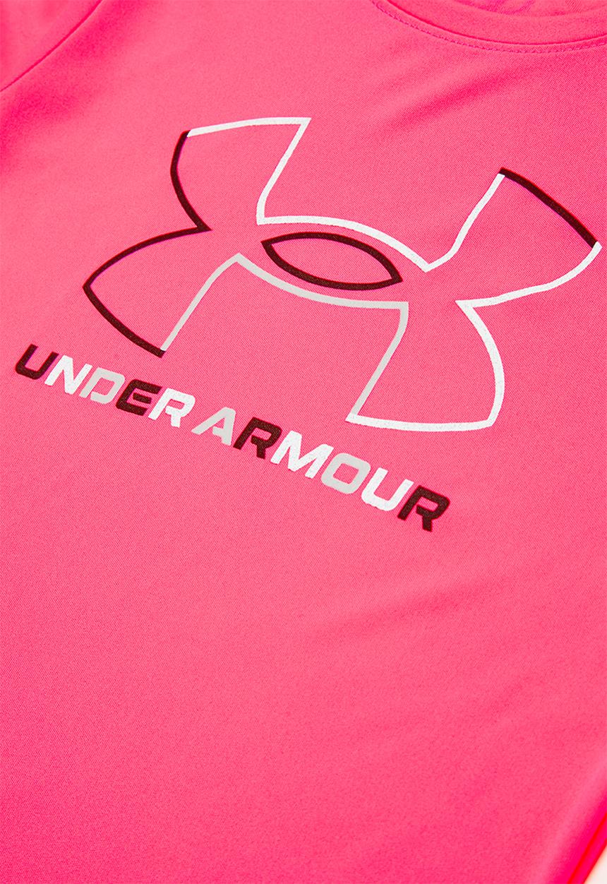Under Armour - Ua tech bl solid body short sleeve - pink