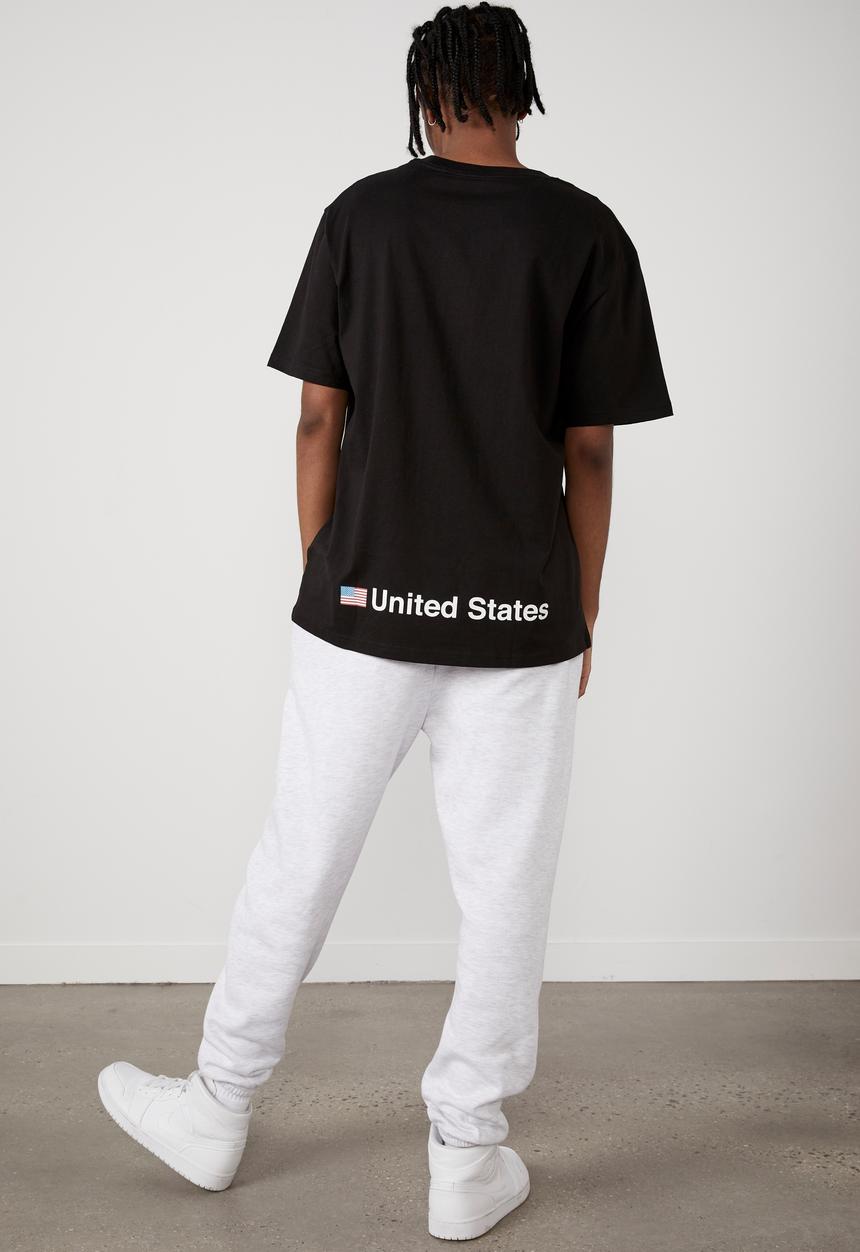 Factorie - Regular pop culture T-shirt - black 