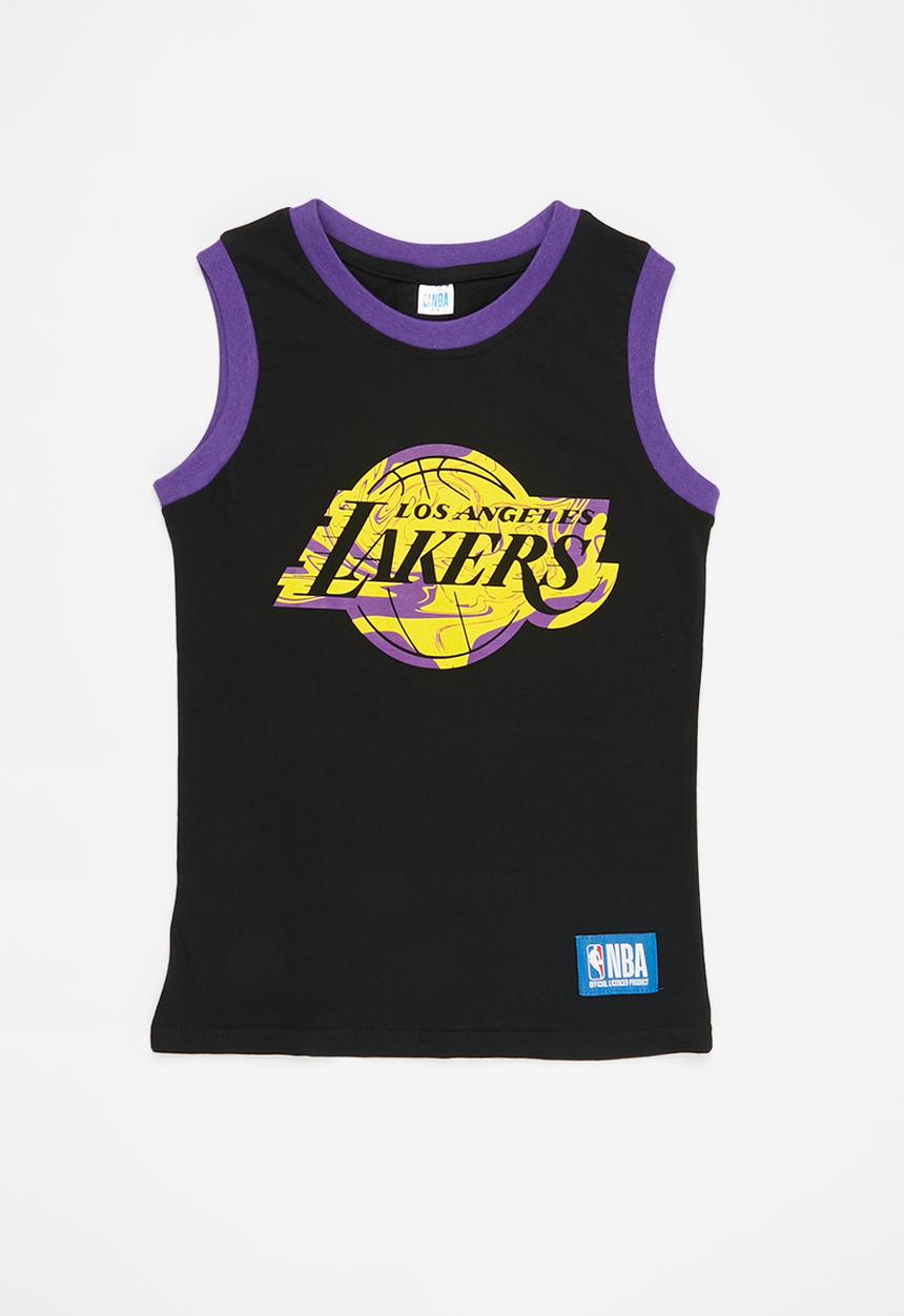 NBA - NBA fly squad vest Lakers - black