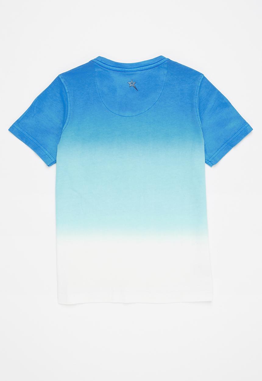 SOVIET - B stallion fashion tee - mosaic blue