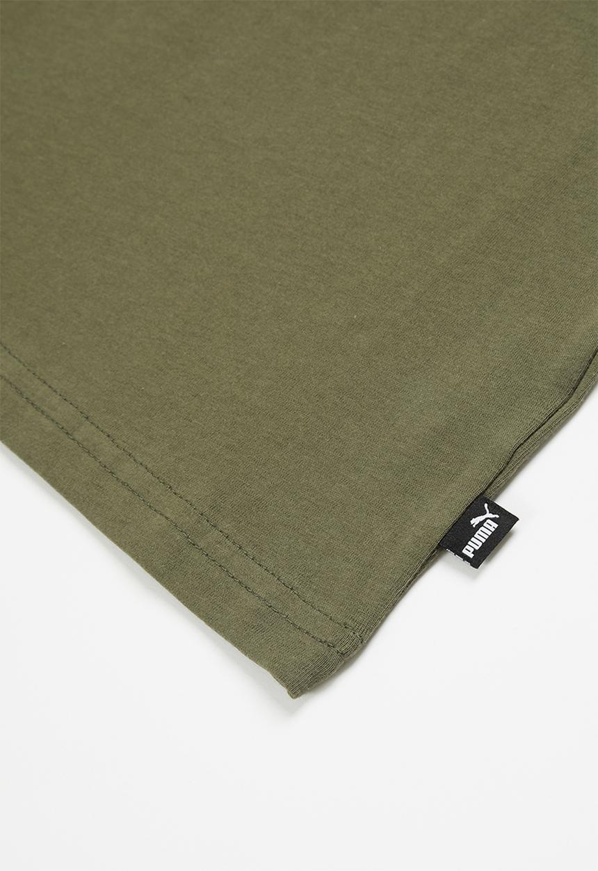 PUMA - Ess logo tee b - grape leaf