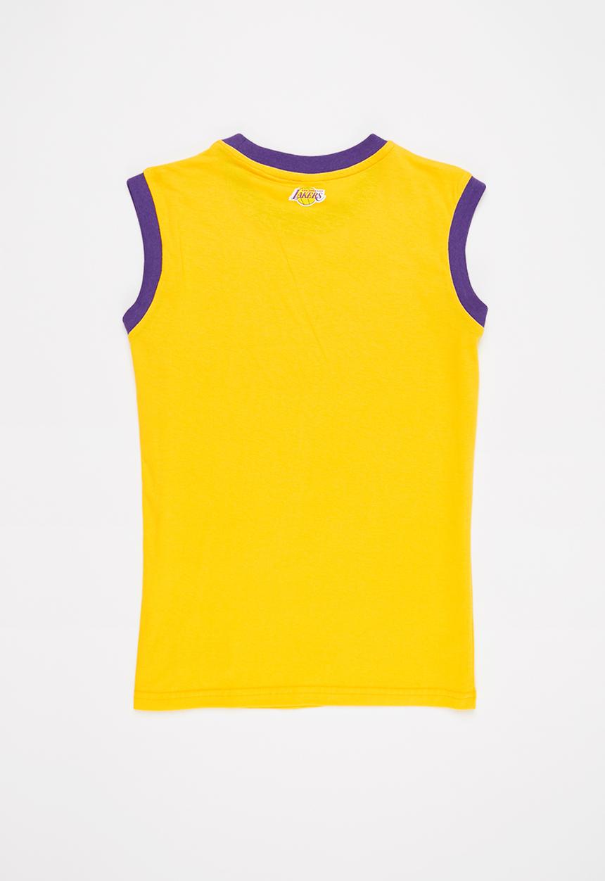 NBA - NBA fly squad vest lakers - yellow
