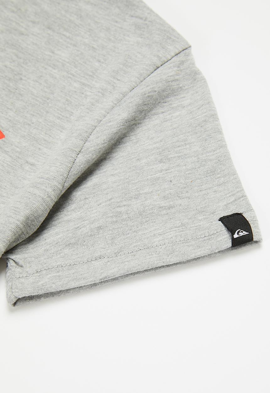 Quiksilver - Primary colours ss yth - grey heather