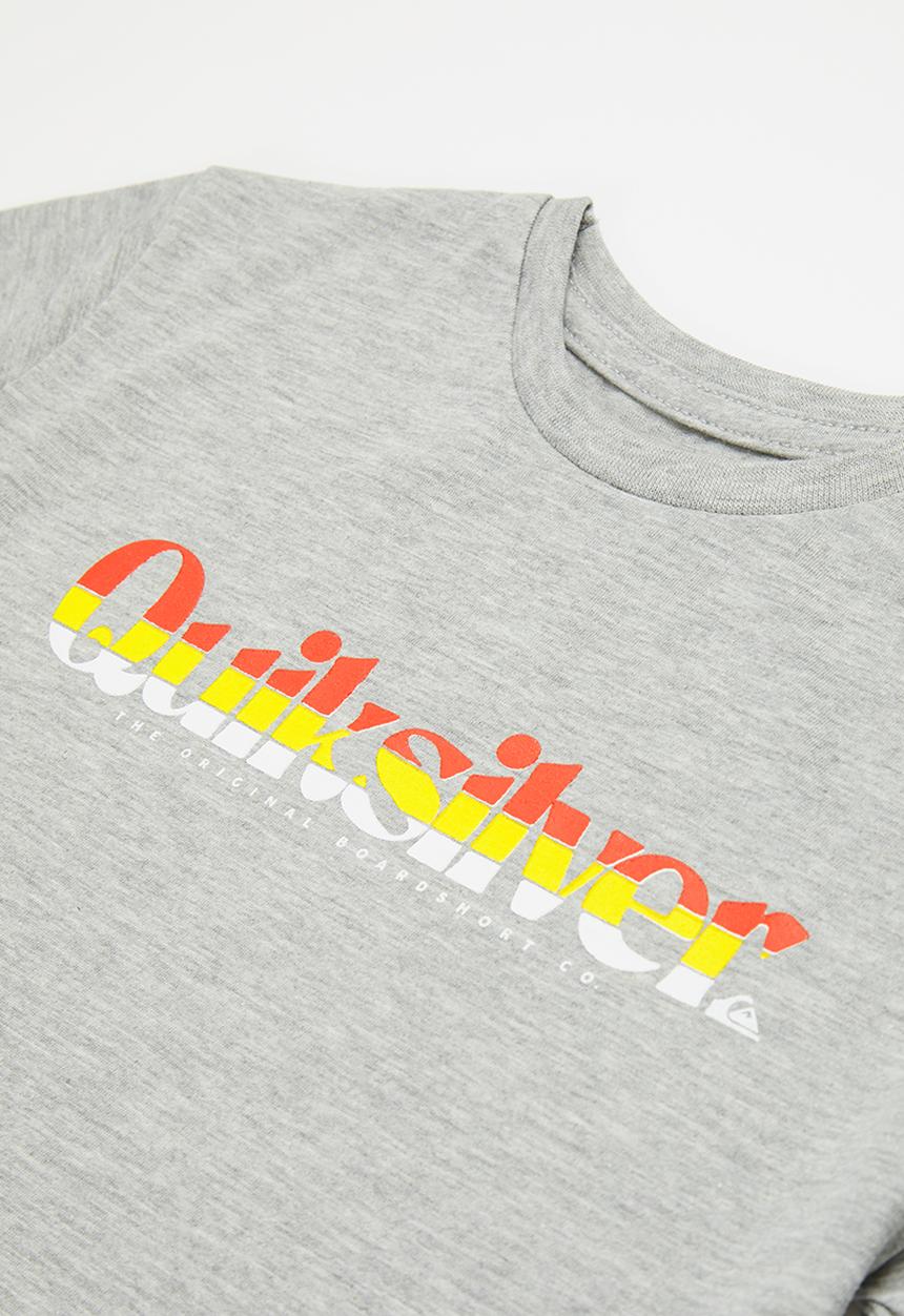 Quiksilver - Primary colours ss yth - grey heather