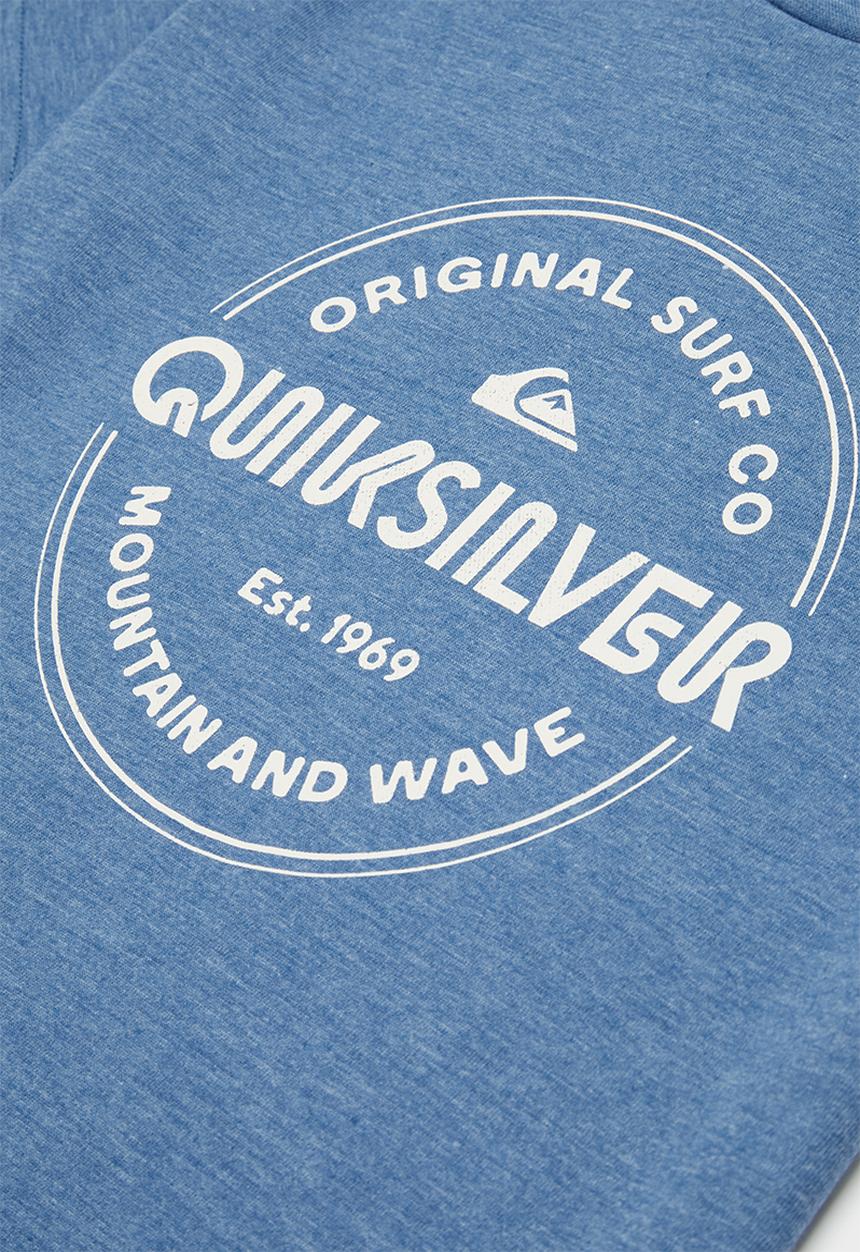 Quiksilver - Crop circle ss yth - vallarta blue heather