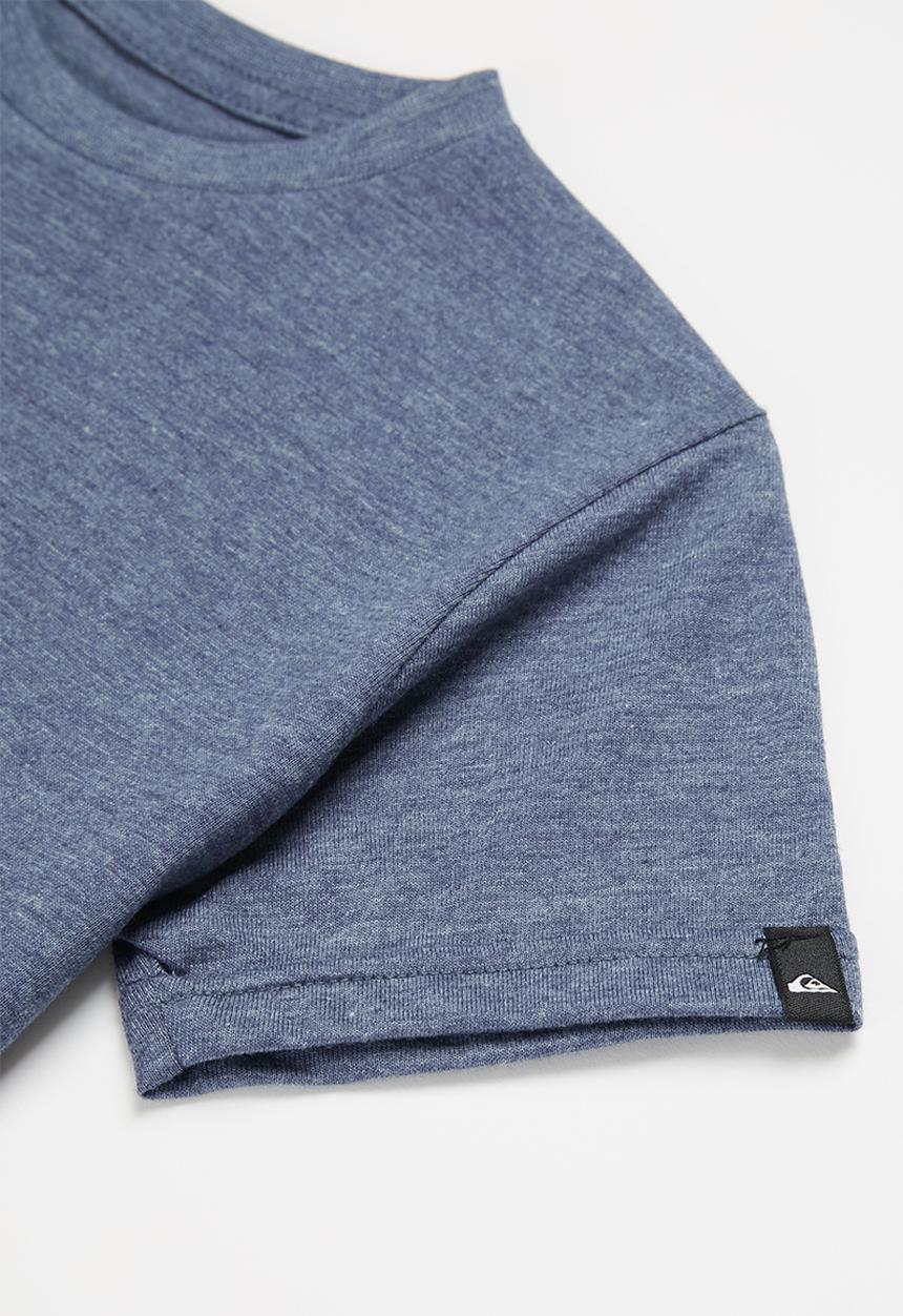 Quiksilver - Sa m&w ss tee yth - insignia blue heather