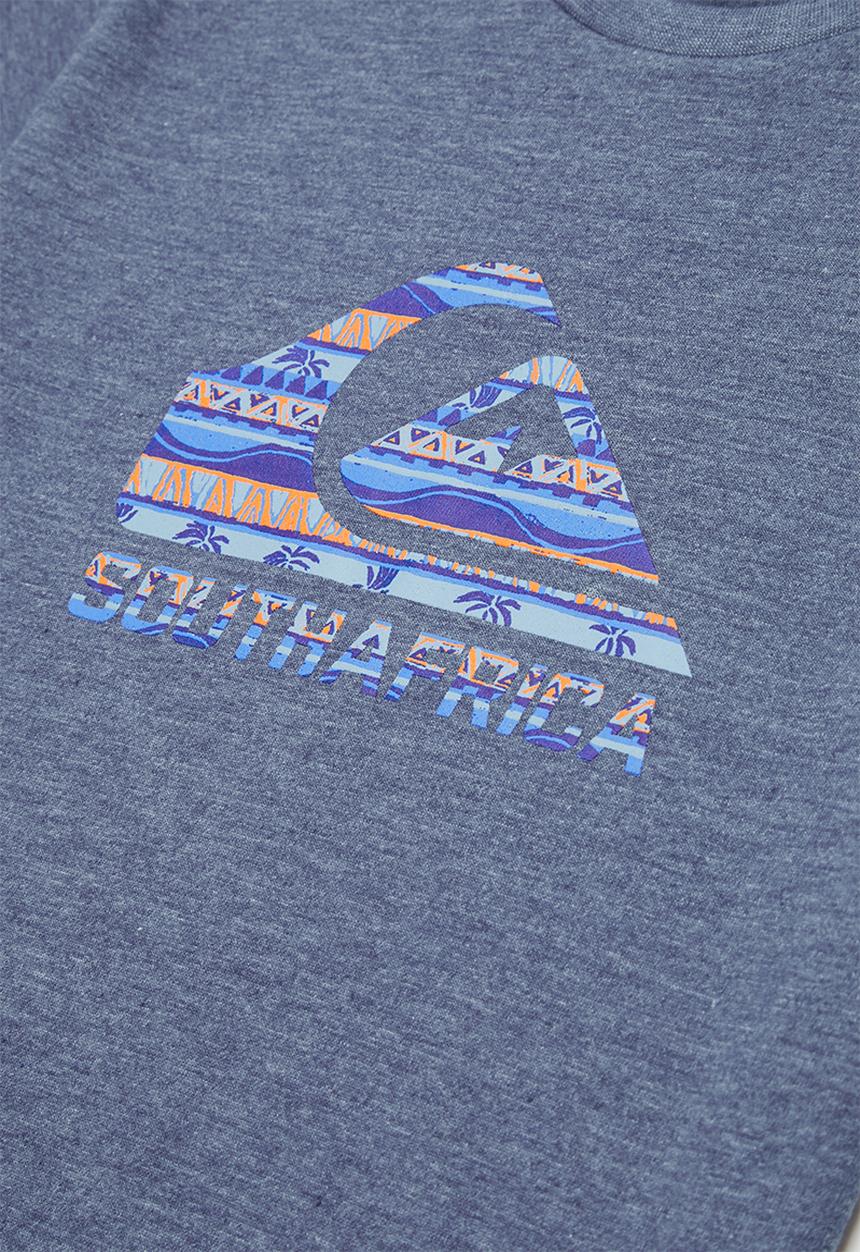 Quiksilver - Sa m&w ss tee yth - insignia blue heather