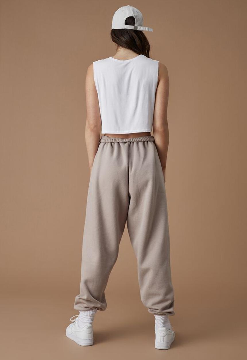 Factorie - Cropped muscle tank - white